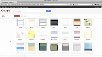 ePortfolio Tutorials on Google Sites:  Getting Started