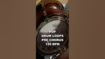 Pop Rock Pre Chorus I Drum Loops I 120 BPM #drums #tripletsrockdrumbeat #drummer