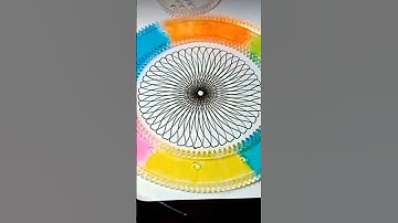 spirograph design #spirograph #trending #shorts #a24maths
