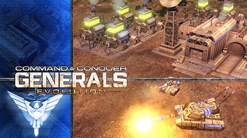 Command and Conquer Generals Evolution 2021 | USA vs China vs GLA