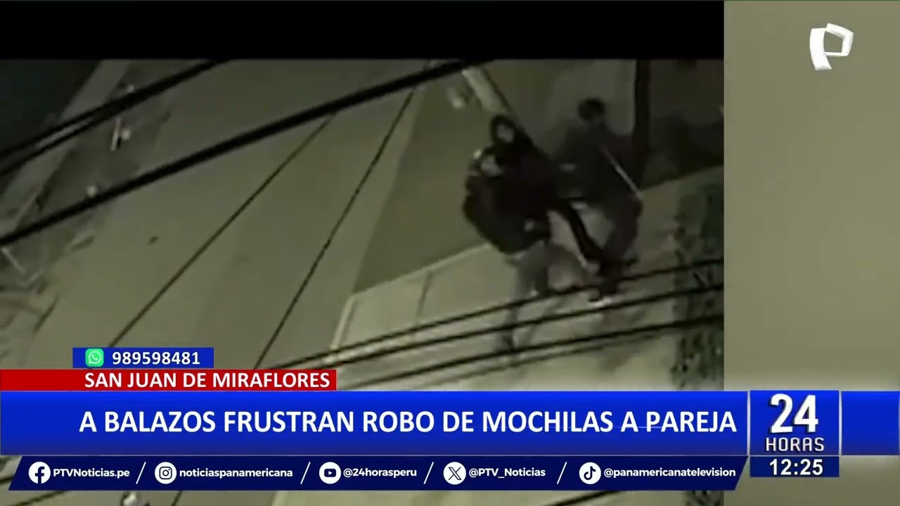 A balazos: policías frustran asalto a jóvenes en urbanización de SJM