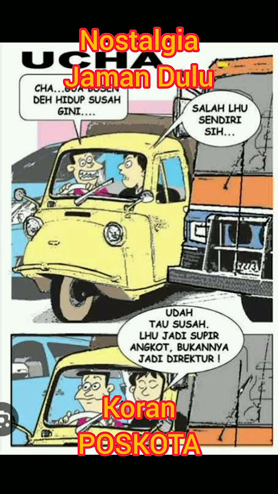 NOSTALGIA KORAN POSKOTA JAMAN DULU #jadul #poskota