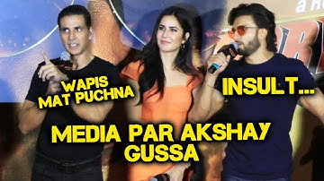 Akshay Kumar ANGRY On Media Reporter For Insulting Ranveer Singh | Sooryavanshi Trailer Launch
