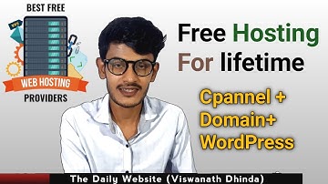 Top 10 Lifetime Free Hosting Companies 2020 Free Domain + Wordpress With cPanel - Daily Website