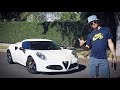 Самая ДИКАЯ тачка в моей жизни. АЛЬФА РОМЕО 4С за $60k. Alfa Romeo 4C обзор и тест-драйв.