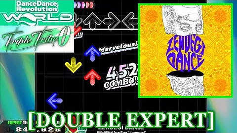 【DDR WORLD】 ZENDEGI DANCE / ARM × BEMANI Sound Team "U1 overground" [DOUBLE EXPERT] 譜面確認+Clap