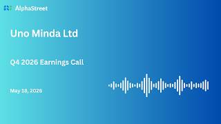 UNO Minda Ltd Q4 FY2025-26 Earnings Conference Call