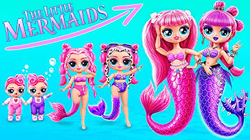 Cặp Tiên Cá Song Sinh Lớn Lên! Chị Gái Dễ Thương Và Em Gái Mạnh Mẽ / 32 Mẹo Thủ Công