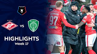 Highlights Spartak Vs Akhmat 2-1 Rpl 202122