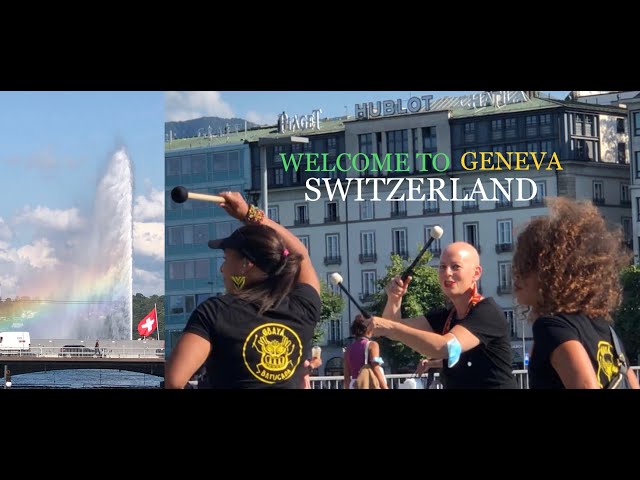 Geneva city and Geneva streets percussion for ever (OBAYA BATUCADA)