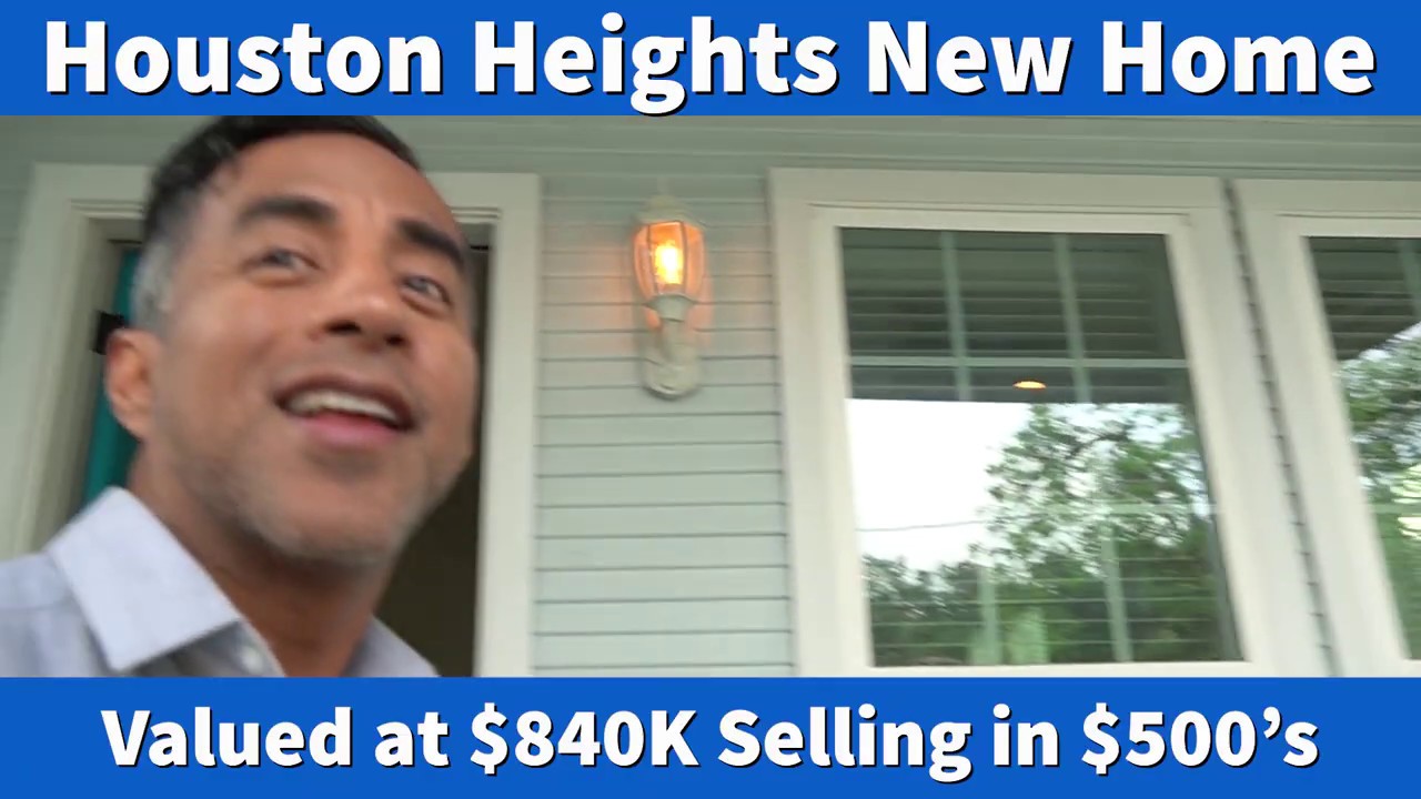 Houston Heights Home For Sale in 500's with Huge Yard + Marble