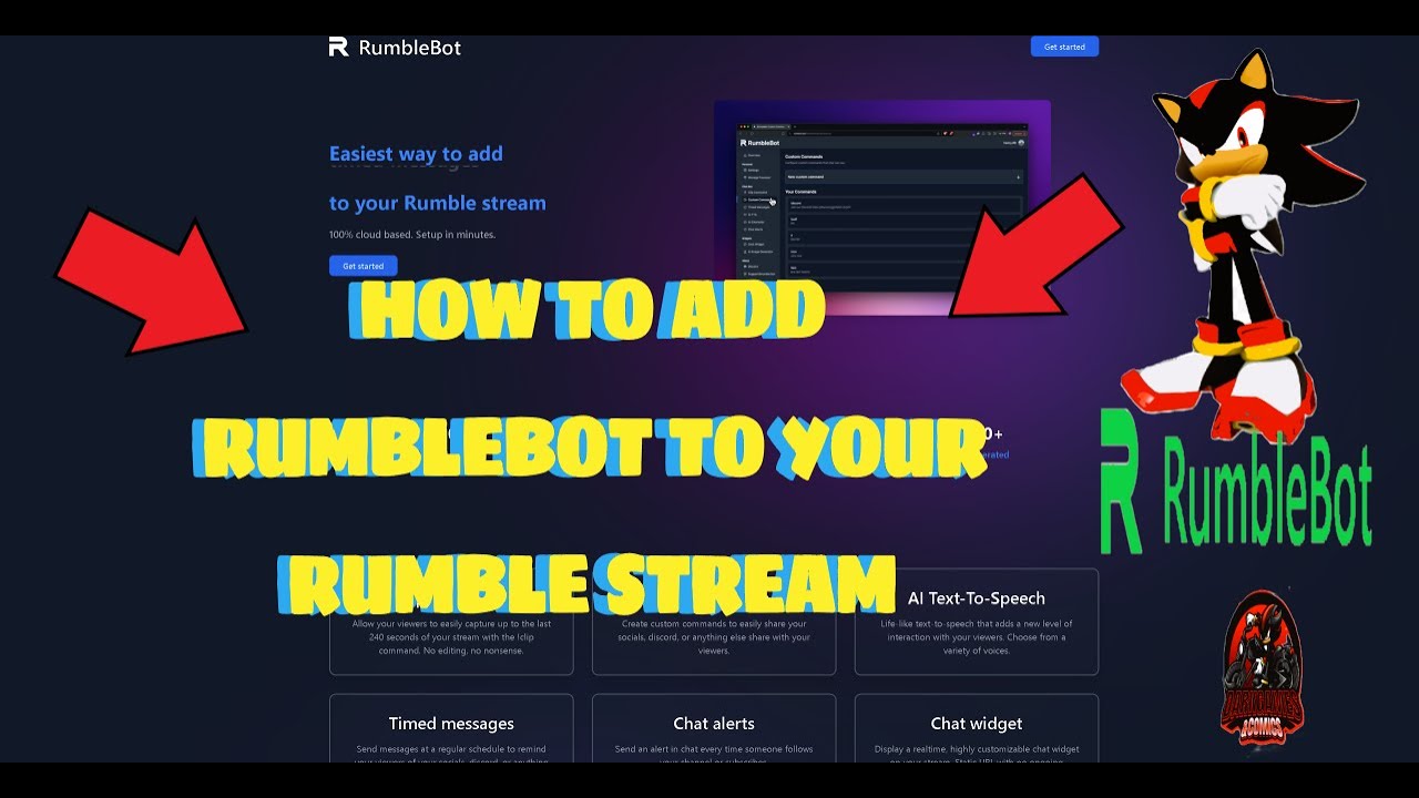 HOW TO ADD RUMBLEBOT TO YOUR RUMBLE STREAM [2024] - [2025] - YouTube