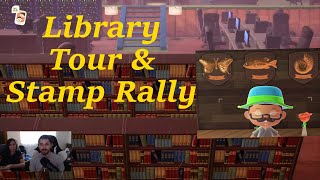 *UPDATED LIBRARY DESIGN* and Museum Stamp Rally Prizes Plaques - Animal Crossing New Horizons