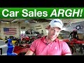 Problems with dealership jobs and car salesmen