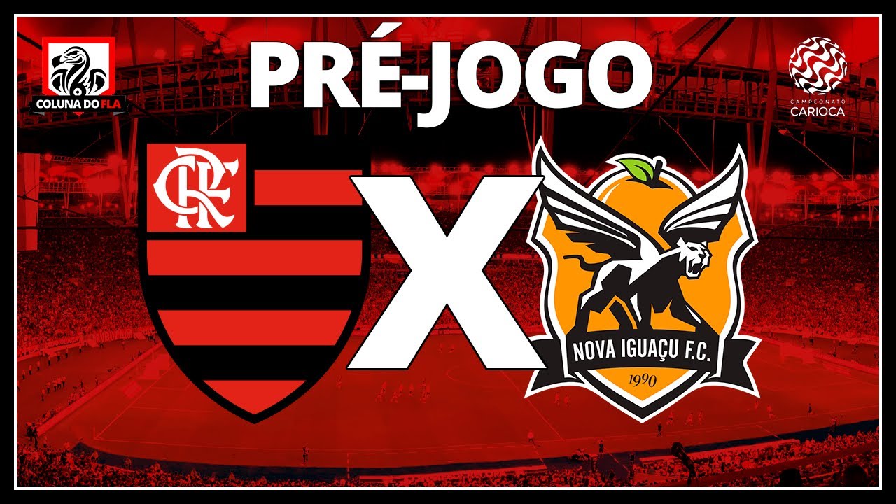 Transmissão ao vivo de Flamengo x Nova Iguaçu pelo Carioca 2021