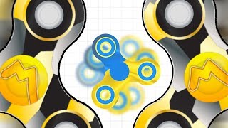 UNBEATABLE FIDGET SPINNERS..!!! | Slither.io With Fidget Spinners! | Spinz.io Part 8