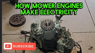Small engine 'alternator'. How they make electricity & Why engines need magnets to run by Mechanical Mind 1,492 views 5 months ago 4 minutes, 38 seconds