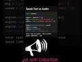 Convert Text to Audio Using Python | Text-to-Speech Project. #music #windows #cybersecurity #python
