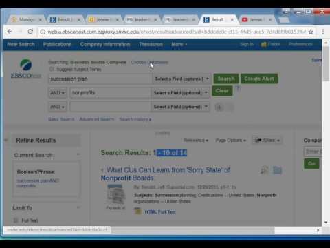 Using Multiple Databases When Researching at SMWC Virtual Library