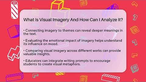 What Is Visual Imagery And How Can I Analyze It? - The Prose Path