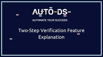 Amazon Auto Ordering - Two Step Verification Configuration Explanation