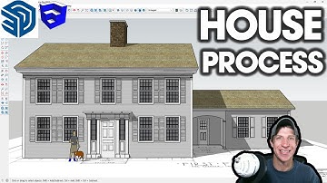 Modeling a DETAILED HOUSE in SketchUp!
