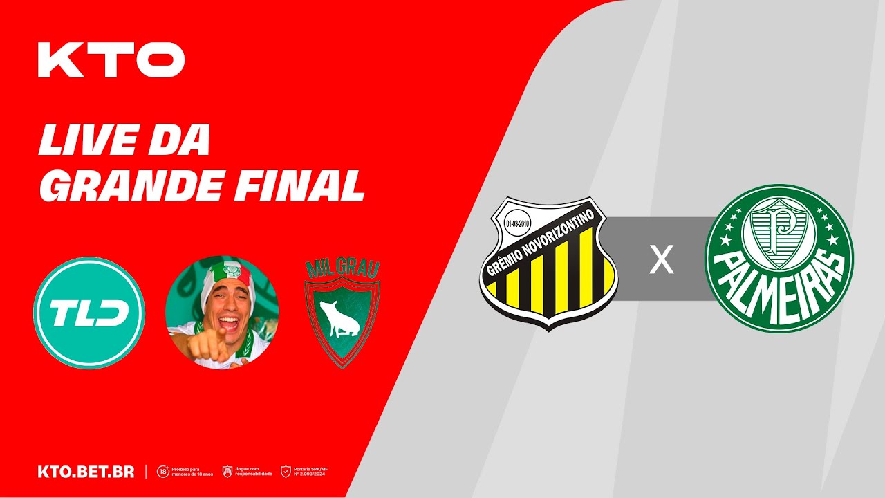 LIVE KTO: NOVORIZONTINO X PALMEIRAS (PAULISTÃO 2026)