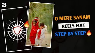 O mere sanam mere hamdam reels editing | chahunga main tujhe hardam editing | Step By Step 🔥 screenshot 4