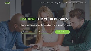 How to Customize "Testimonials" Section | KIWI Muse Template
