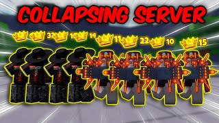 4 INCINERATE + 4 TABLEFLIP  = GAME CRASHING..! 💀🔥 | The Strongest Battlegrounds ROBLOX