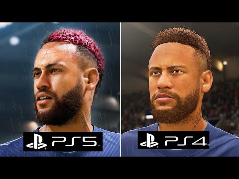 FIFA 23 PS5 Vs PS4 Graphics, Player Animations , Gameplay Comparison (next Gen Vs Old Gen)