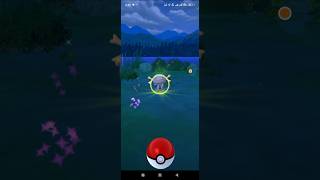 PoGo - Yay! Caught Shiny Paldean Wooper in its Spotlight Hour! 🤩 #pogo #shinypokemon #paldeanwooper