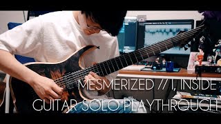 MESMERIZED - I, INSIDE (GUITAR SOLO PLAYTHROUGH, SKERVESEN RAPTOR 7) (+TAB)