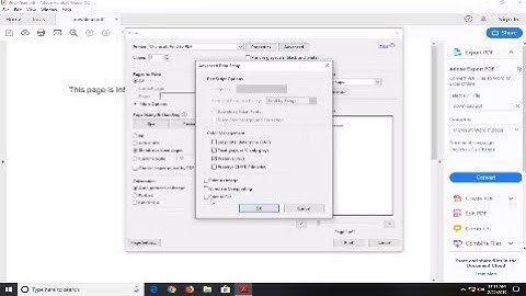 FIX Acrobat Reader Prompts to Save as When Print (Problem Solved) [Tutorial]
