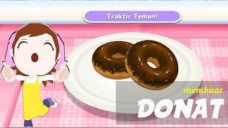 cara membuat donat - cooking mama let's cook | game masak anak android offline screenshot 5