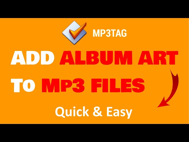 How To Add Album Art To Mp3 Files / Mp3tag / Quick And Easy To Do class=
