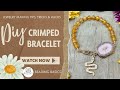 Crimp Beaded Jewelry! Finishing Technique For Bracelets Necklaces DIY Handmade Tips Tricks &amp; Hacks