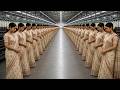 Inside Manipuri Kota Sarees Manufacturing How 50,000 Luxury Sarees Are Made Daily