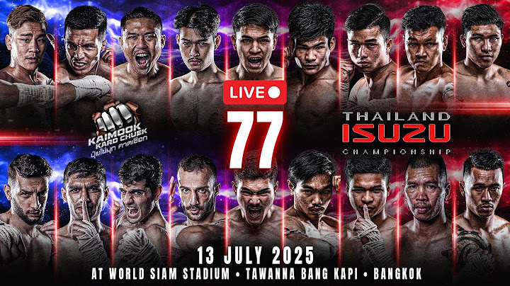 🔴 LIVE THAI FIGHT LEAGUE #77 | 13 July 2025