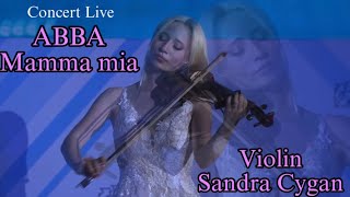 Mamma Mia - ABBA - skrzypce Sandra Cygan występ podczas Gali