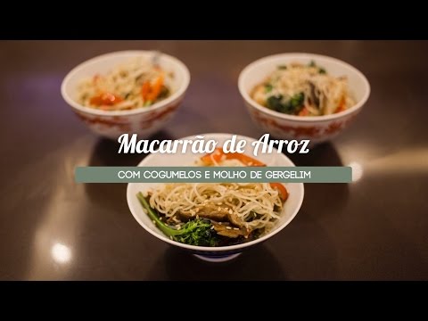 Vídeo: Como Servir Macarrão De Arroz