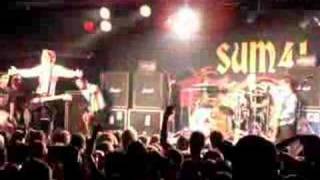 Sum 41 - Machine Gun Live