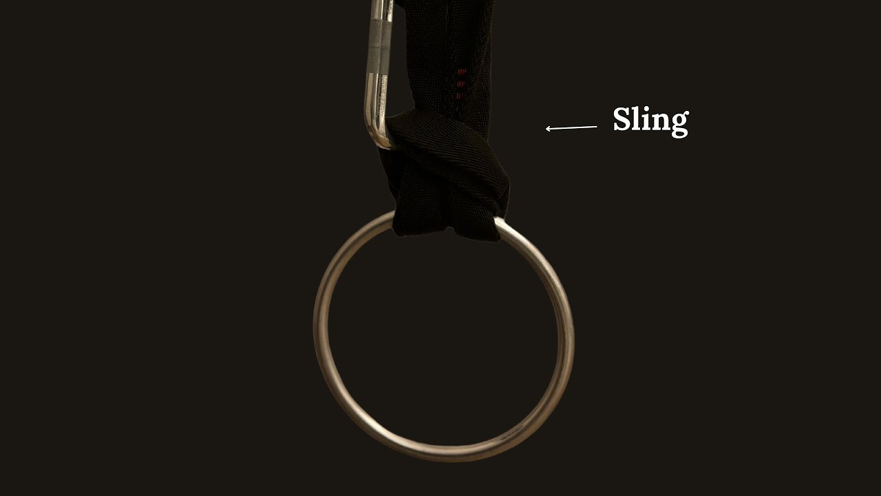 Set Up Sling With Ring - How To | P_E.Ropes