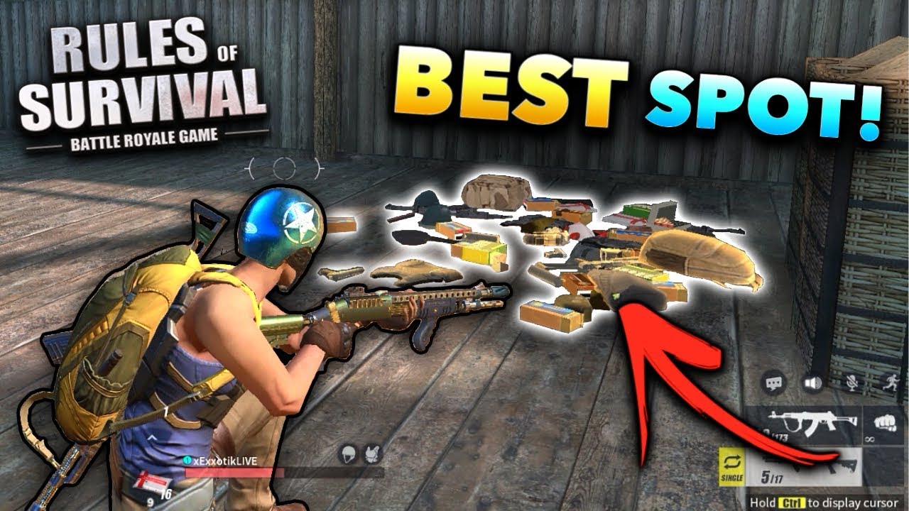 Rules of Survival BEST Loot Spots!! (Tips and Tricks)
