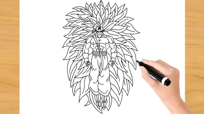 Desenhos Goku Para Colorir ~ Imagens Para Colorir  Dibujo de goku, Goku a  lapiz, Cómo dibujar a goku