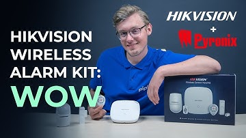 Fresh Hikvision & Pyronix Wireless Alarm Kit DS-PWA32-KST Hands On + Connection