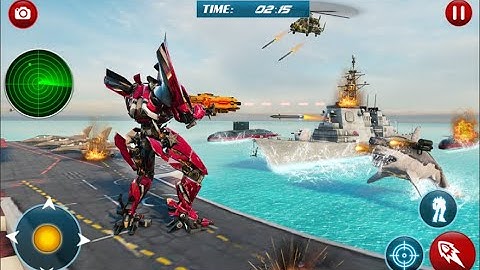 New Jet Ski Robot Part-4 | Submarine Robot Transformation - Android GamePlay | By Game Crazy