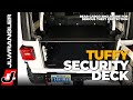 Jeep JL Wrangler Tuffy Security Deck Enclosure Installation