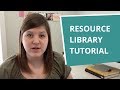 How to Set Up a Free Resource Library as Your Opt-In Freebie (with Squarespace!)