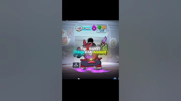 Top 5 Rarest Things in my Account🔥🤩 Brawl Stars #shorts #brawlstars #brawlstarsshorts